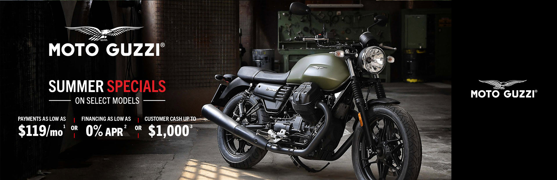 Moto Guzzi: Summer Specials